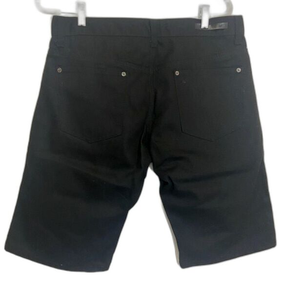 Finest Thread Luxury Goods-Black Shorts with Space Theme Patches - size 38 NWOT - Picture 2 of 12
